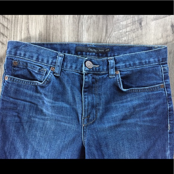 Calvin Klein Wide Leg/Flare Jeans Size 29/8 - Picture 4 of 6